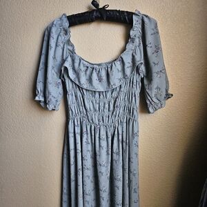 Adored Vintage Romantic Prairie Dress